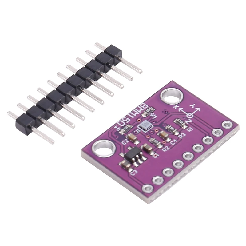 

Geomagnetic Sensor Module MCU-150 BMM150 Magnetometer Module Compass Geomagnetic Sensor Module