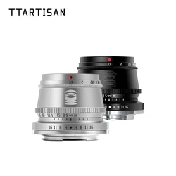 TTArtisan 35 mm F1.4 APS-C Prime Objektiv für Sony E Mount Fujifilm XF Canon M Leica L Nikon Z Panasonic Olympus M43 Kameraobjektiv