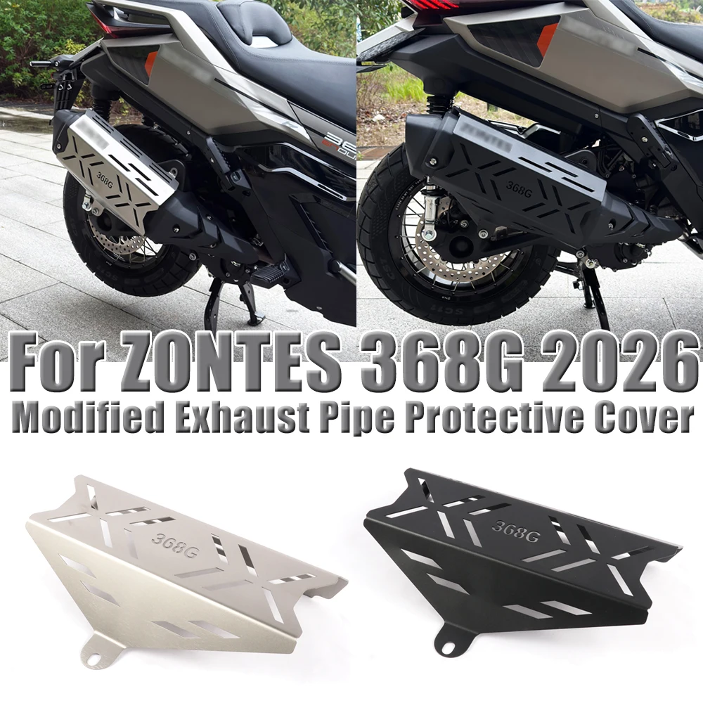 

Модифицированный защитный чехол для выхлопной трубы мотоцикла, выхлопной капот, противоскользящий глушитель, противоожоговая крышка для ZONTES 368G 368 G 2026