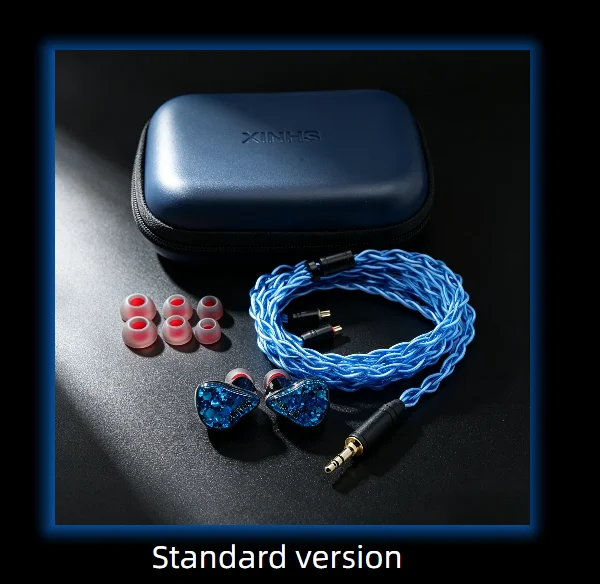 イヤホン XINHS Nereus Sola XINHS Nereus Sola HiFi IEM Multi Unit Dynamic Graphene LCP