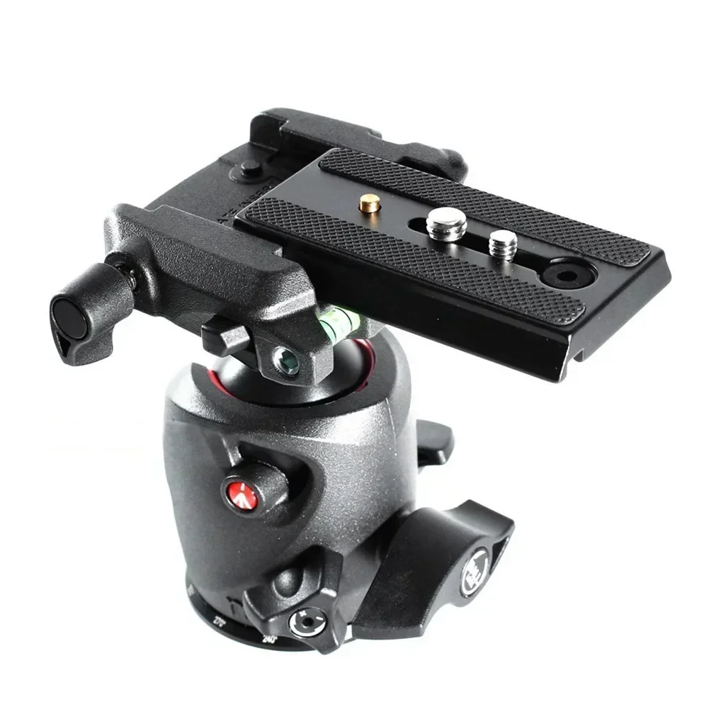 Handle Quick Release Plate Grip Mount Sliding Black For Manfrotto 501HDV 503HDV MH055M0-Q5 MVH400AH Accessorie