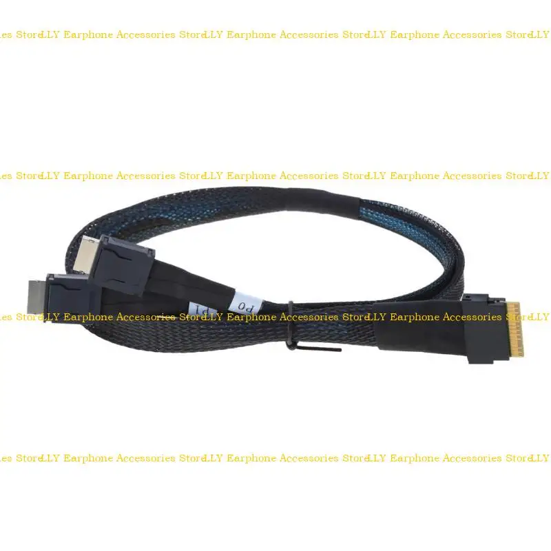 

462E Practical Cable SlimSAS SFF8654 8x to Oculink SFF8611 4X 2 Smooth Data Transfer