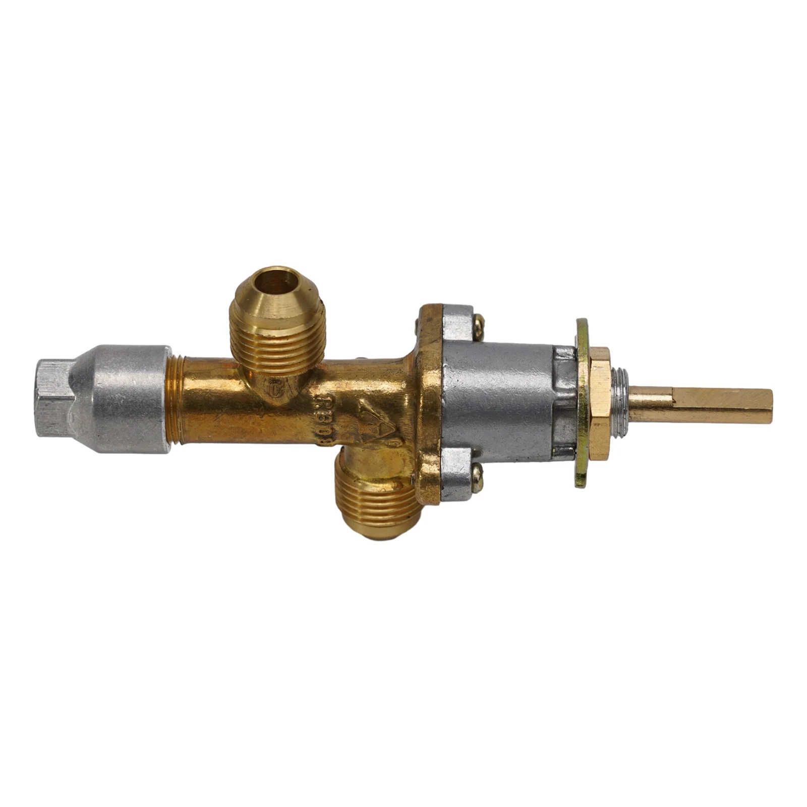 Knob Safety Control Valve Assembly Copper Fire Flame Low Pressure Regulator With Replacement Parts New Practical