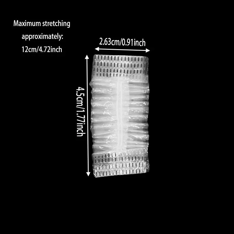 100/300/500 قطعة المتاح غطاء للأذن مقاوم للماء شفافة حمام دش الشعر صالون غطاء للأذنين التلوين حامي قبعات