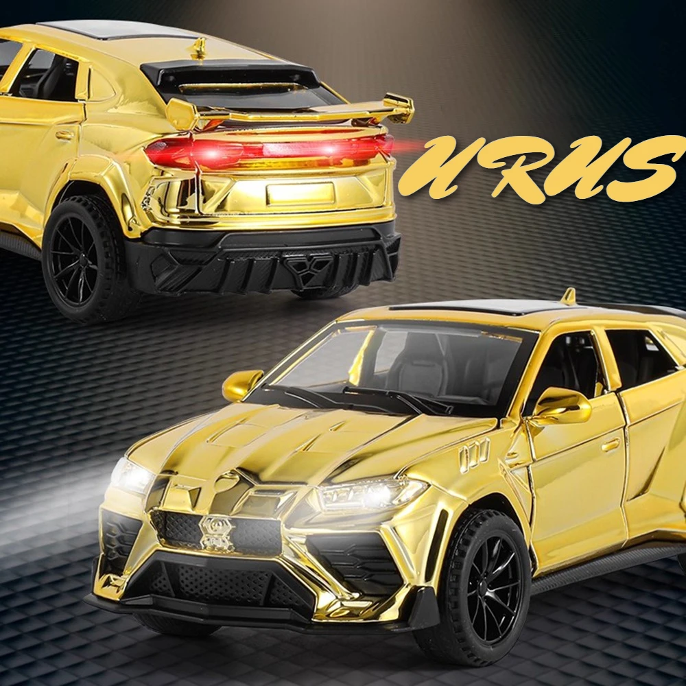 

1:32 Scale URUS Revuelto Alloy Toy Car Model Metal Diecast Sound Light Pull Back Sports Cars Models for Boys Collection Gifts