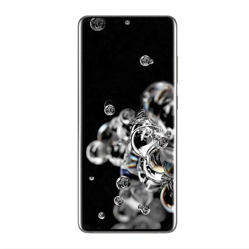 هاتف سامسونج جالاكسي S20 الترا 5G الذكي أندرويد 6.9 بوصة وحدة المعالجة المركزية سنابدراجون 865 ثماني النواة 108MP و48MP كاميرا حالة جيدة هاتف مستعمل #2