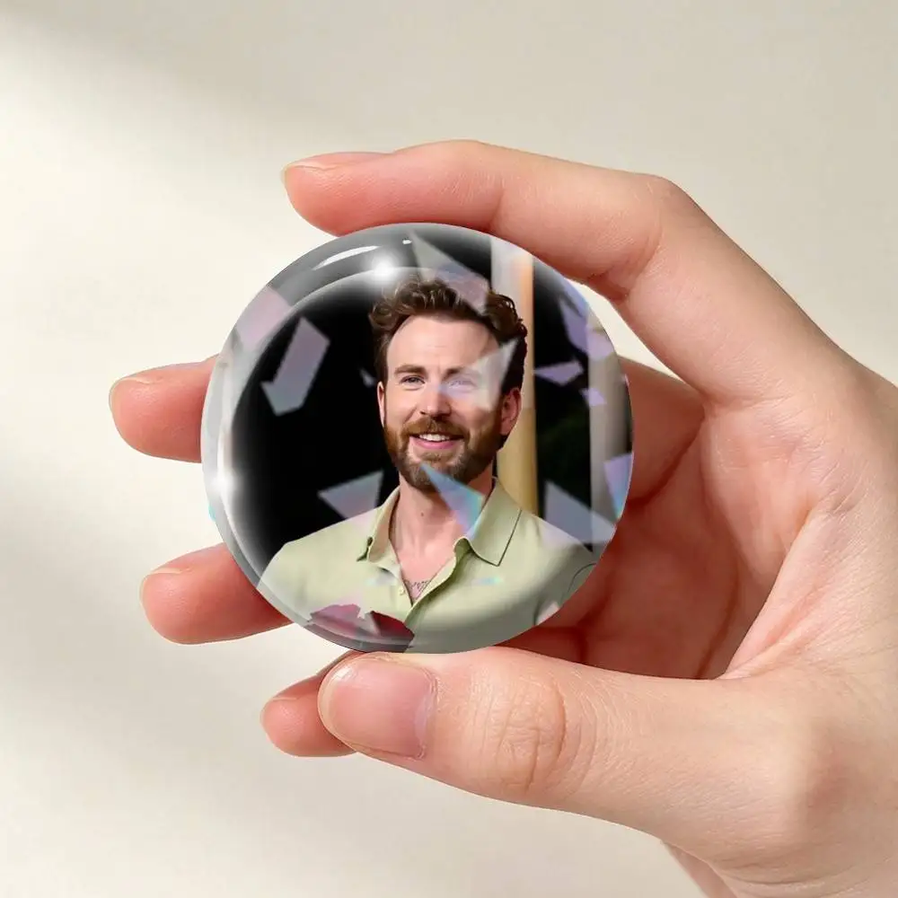 Chris Evans Tin badges in 25/32/44/58/75mm, brooch pins for accessories & gifts,Souvenir.