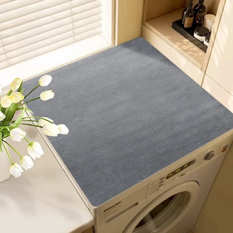 Washing Machine Dust Cover Pad Cloth, Sun Protection, Refrigerator Cover Cloth, Absorbent Cover Pad, Bedside Table Dust Pad