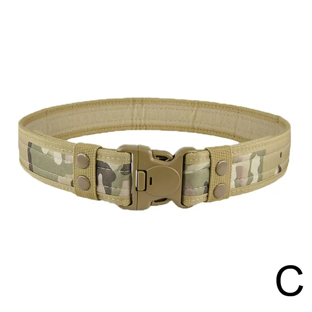 Cinturón táctico de estilo militar para hombre, esponja EVA de lona, cinturón de liberación rápida para exteriores, traje cómodo de entrenamiento de rana Easu Canv M9E4, 1 ud.