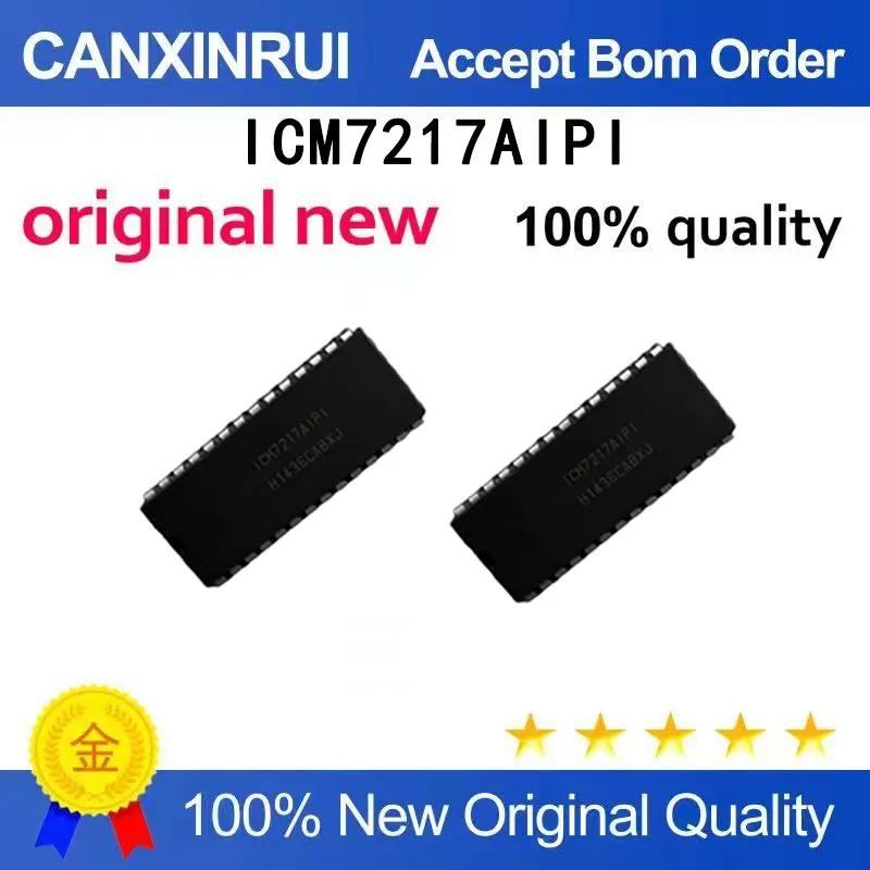 (5pcs-100pcs）New original ICM7217AIPI dual column IC with DIP-28 in stock chip IC