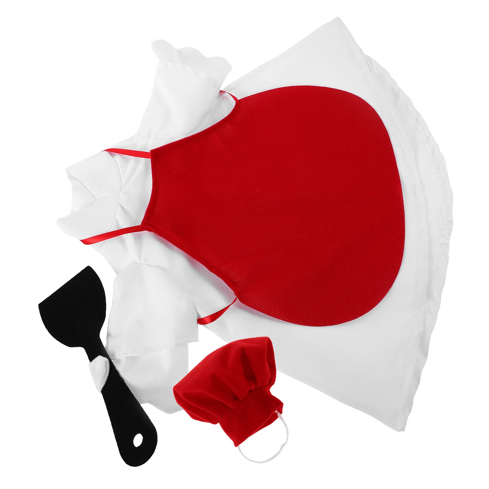 

1Set Goose Clothes Easter Porch Chef Outfit for Large White Goose Garden Lawn Holiday Decoration Seasonal Gift