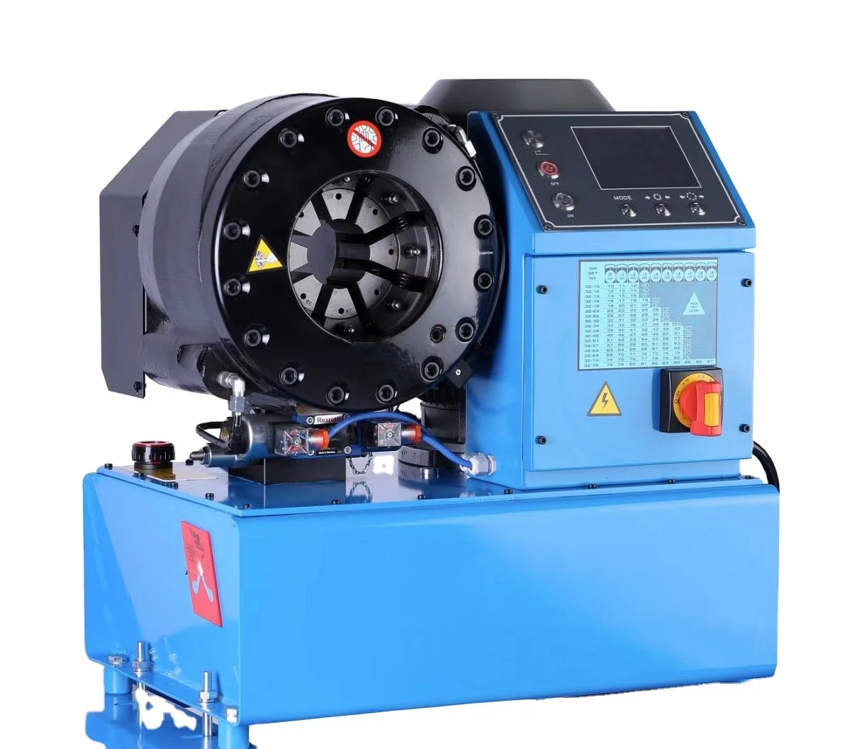 High Efficiency Composite Hose Crimping Machine Quick Change Tool  Brake Hose Pressing Machine