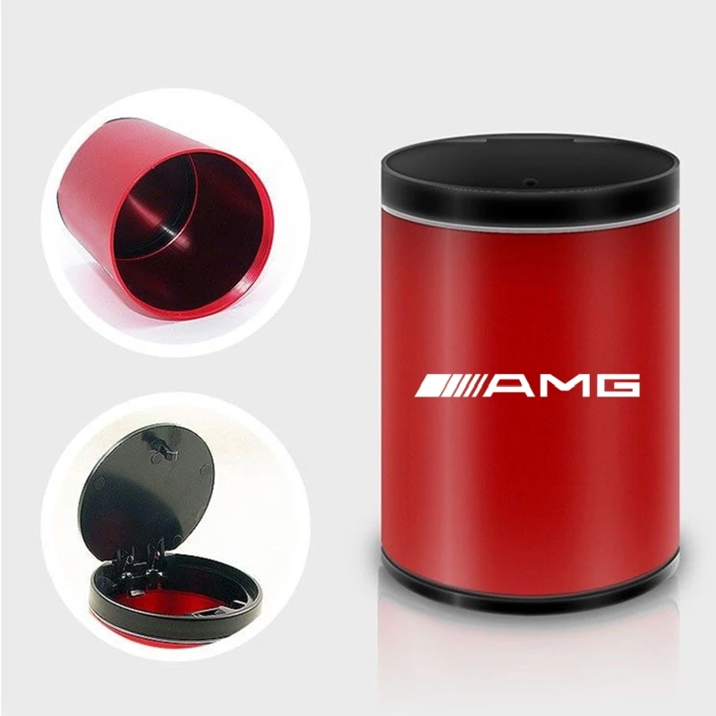 Portable Smoke Car Ashtray Cigarette Ash Ashtray Car Cup Holder for Benz AMG W211 W210 W124 W202 CLA W212 W220 Car Accessories view 4