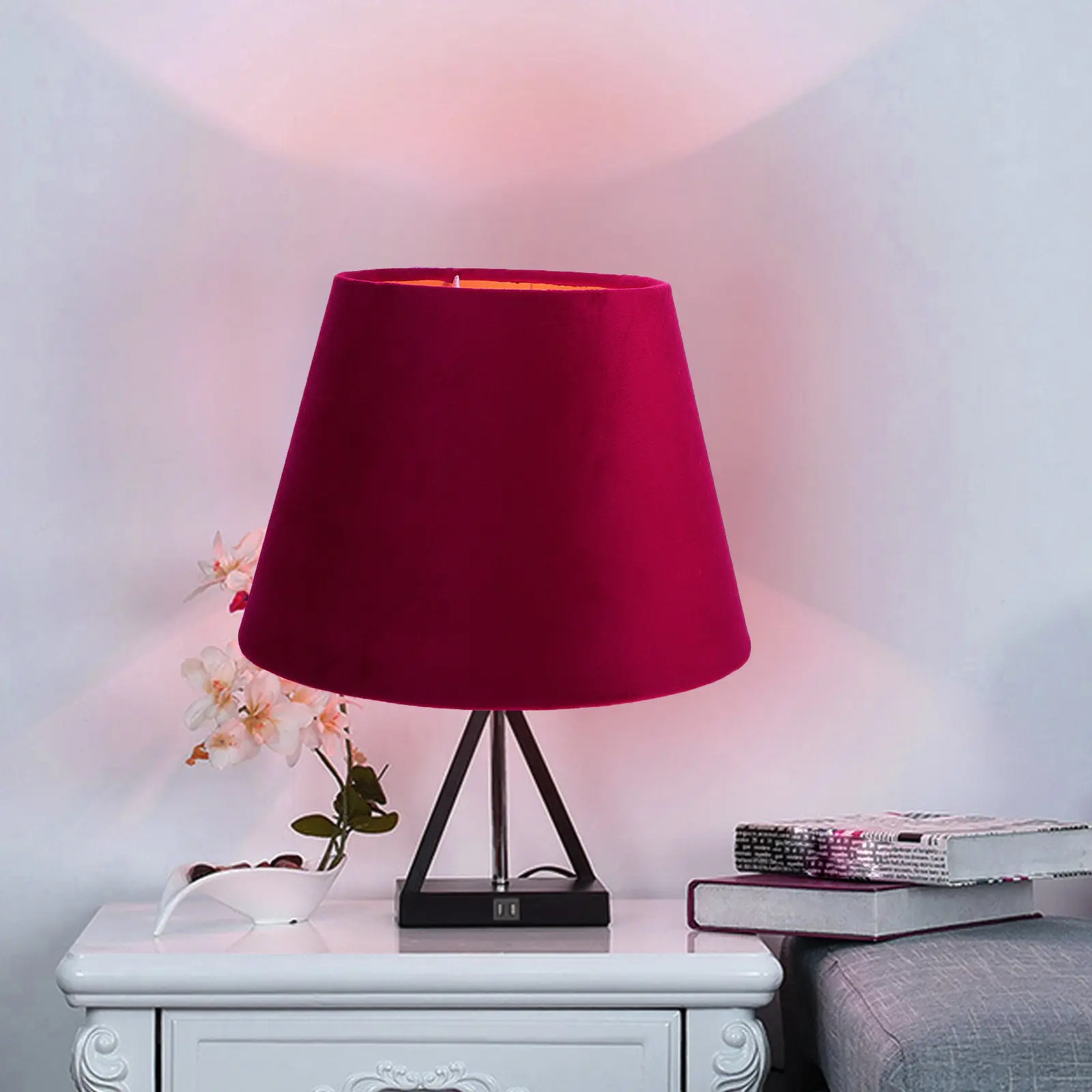 1Pcs Simple Cloth Lampshade Home Light Cover for Bedroom Living Room Decorative Lamp Shade Warm Atmosphere Simple Lampshade
