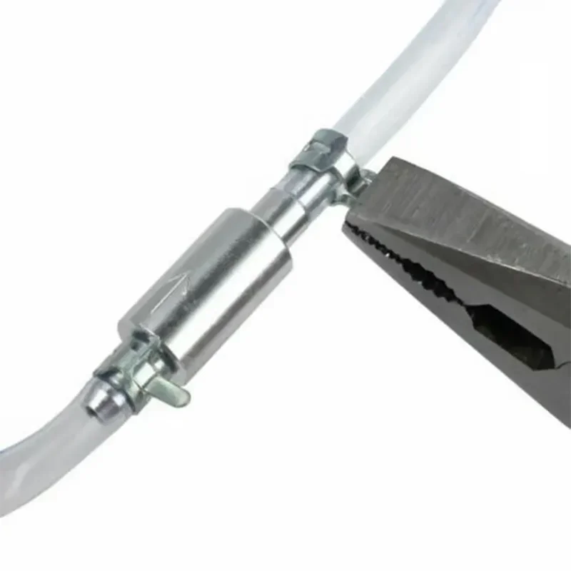 油圧ブレーキブリーダーホースツールロック可能な自動車ブレーキ液ブリーダー出血ホースノンリターン一方向チェックバルブ付き