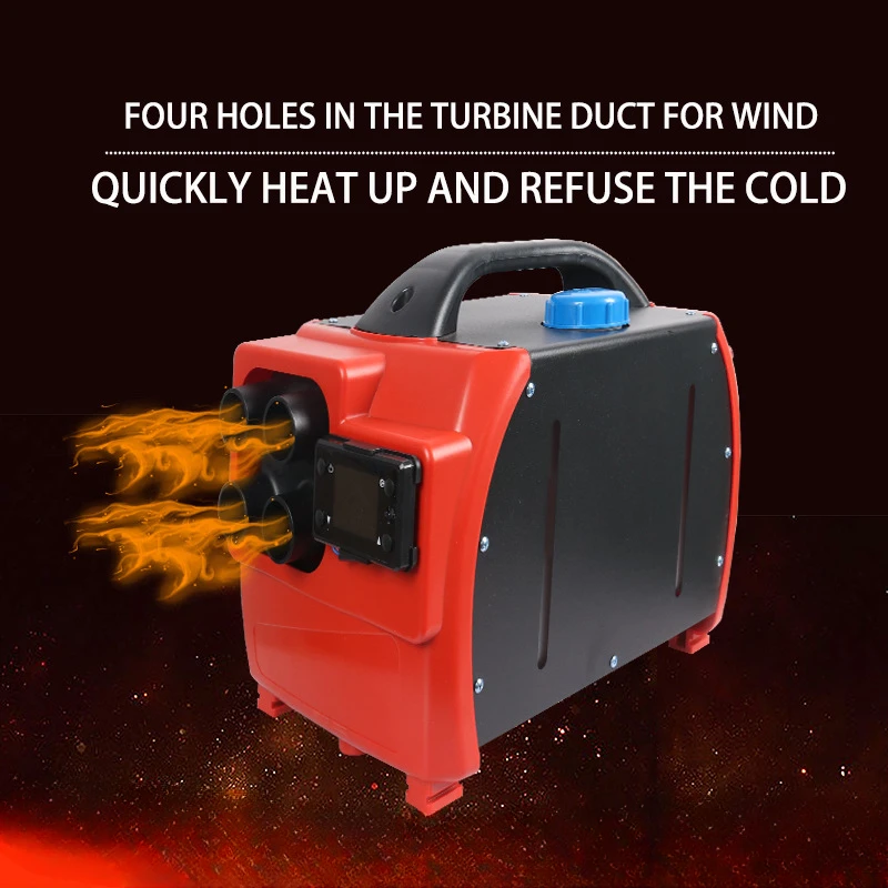 Parking heater all-in-one parking fuel air heater truck RV heater firewood heating parking air conditioner