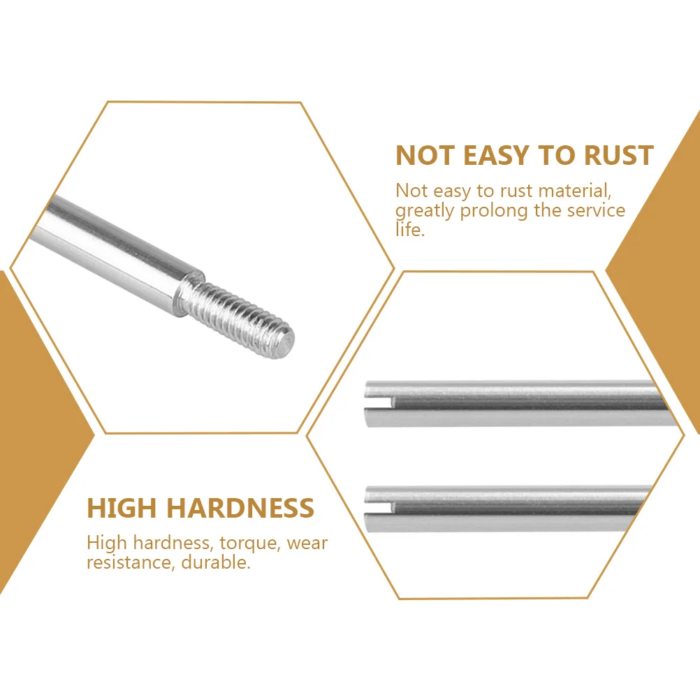 

Clarinet Repair Tool Durable Lightweight Steel Parts Portable Woodwind Maintenance Kit Musical Instrument Adjustment for Flute