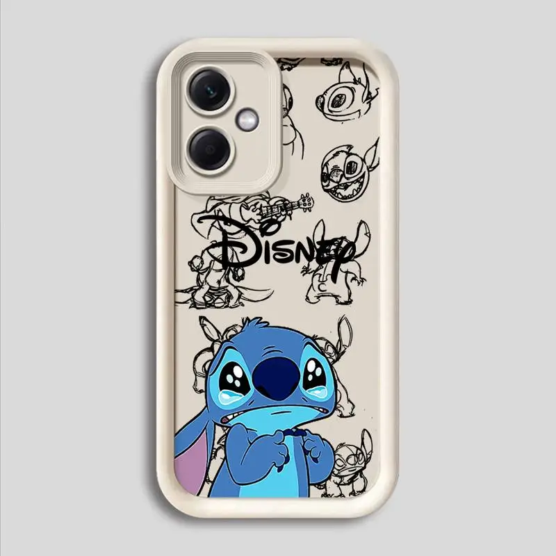 Stitch The Baby Disney Case for Xiaomi Redmi 12C 13C 12 A2 A1 Plus A3 13 4G Poco X3 Pro C51 C50 C61 Shockproof Soft Cover