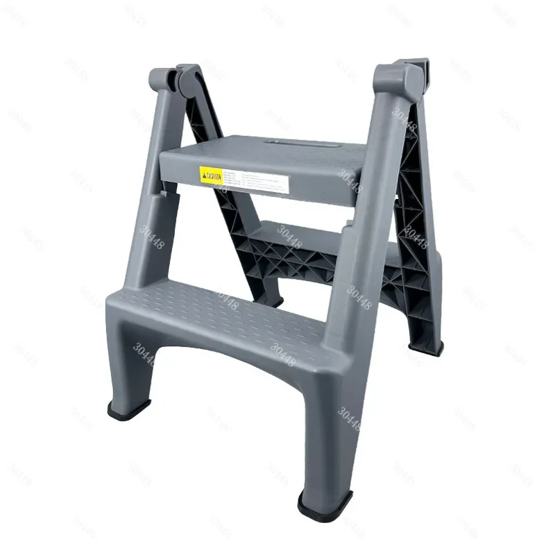 

Car Detailing Folding Step Stool High-Low Ladder Two-Step Stool for Home Use