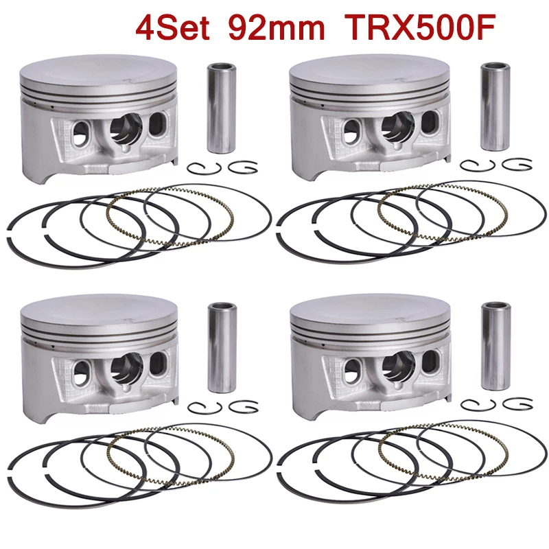 102mm 92mm 90mm 86,5mm 78,5mm 68,5mm STD Motorrad Kolbenringe Kit Für Honda TRX250 TRX350 TRX420 TRX500 TRX500F TRX500STRX680 – Detail 7