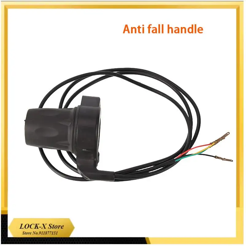 

Electric bicycle right handle electric scooter throttle connector half handle rotary joint handle