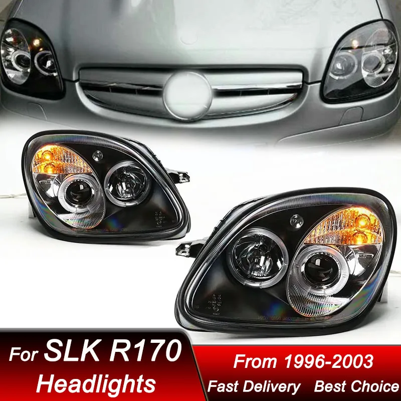 

Car LED Headlights For Mercedes-Benz SLK R170 1996-2003 new style full LED Auto Headlamp Assembly Projector Lens Accessories Kit