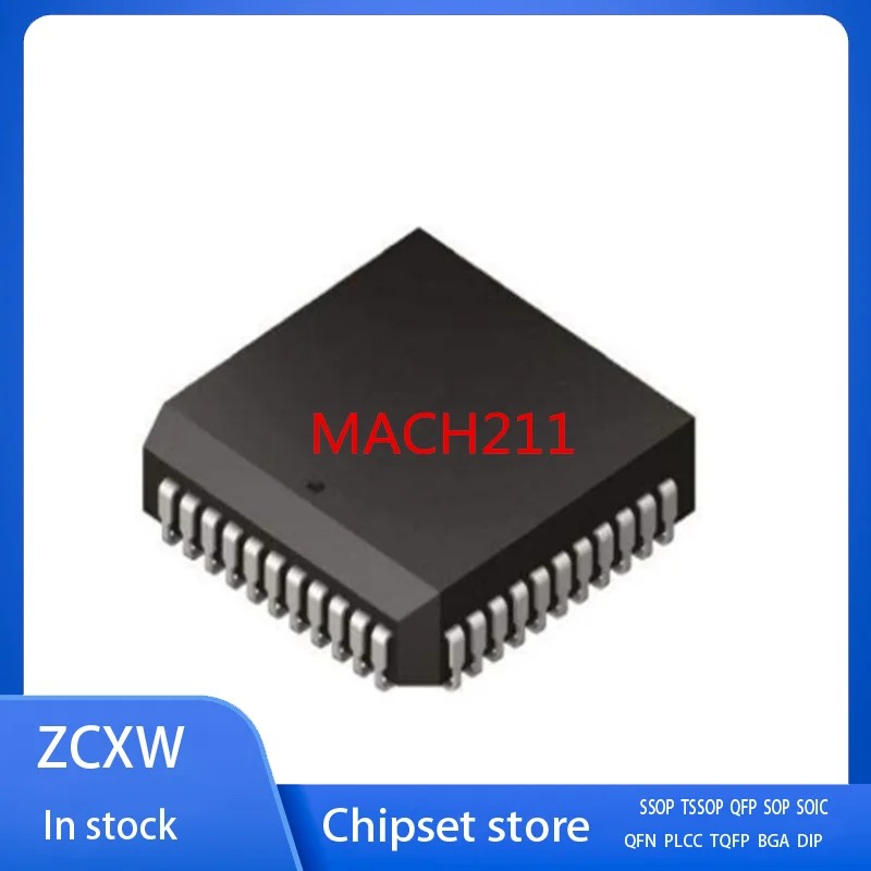 

New 5PCS/LOT MACH211 MACH211-15JC-18JI MACH211-15JC 18JI PLCC44