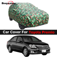 Full Camouflage Car Cover Waterproof Auto Anti-UV Sun Shade Snow Rain Wind Prevent Cover Dustproof For Toyota Premio 2001-2022