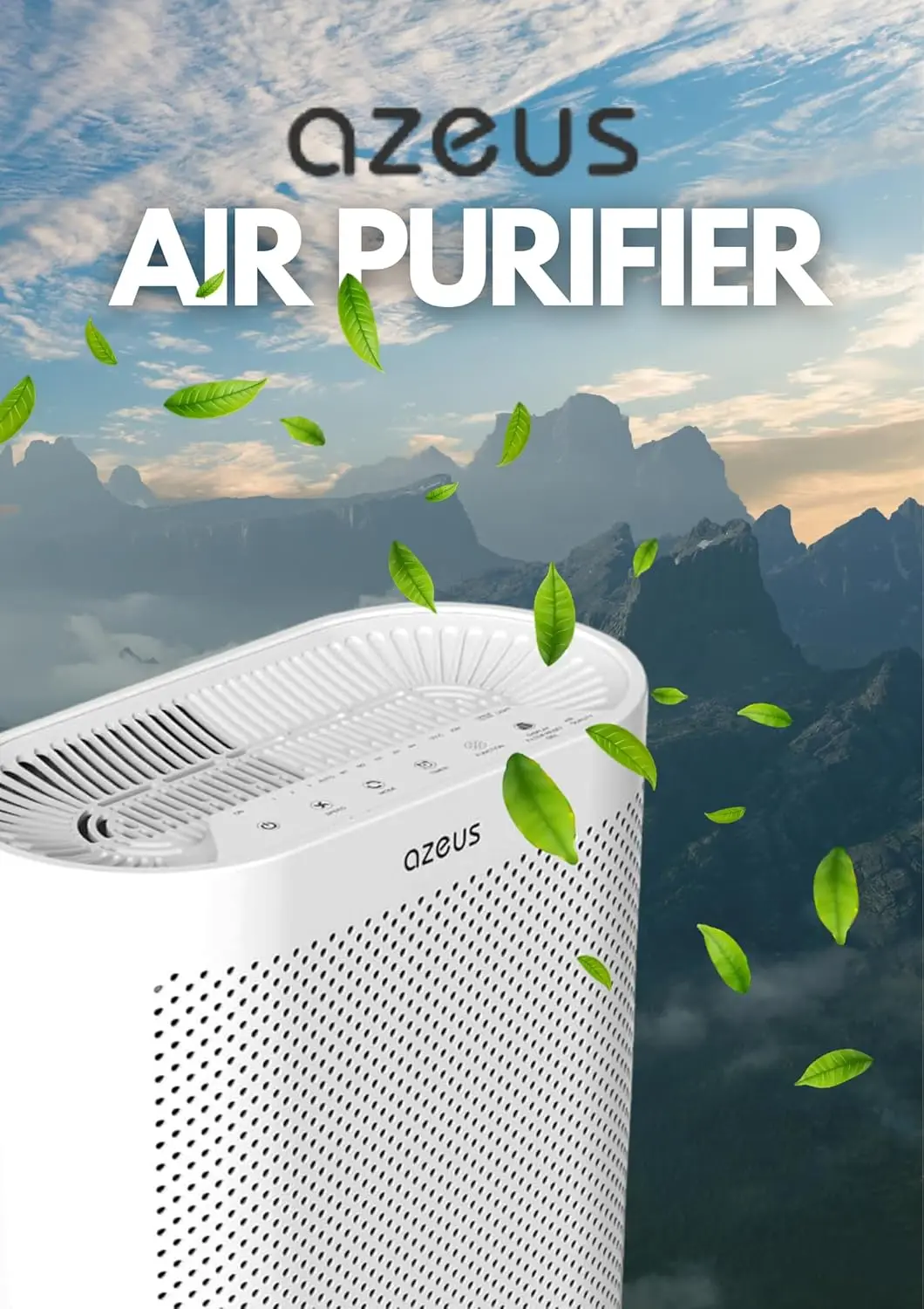 1080 Square Feet Large Room Air Purifier FS32 True HEPA SuitableFor Homes, Offices, or Commercial Spaces Filters 99.97% of Smoke