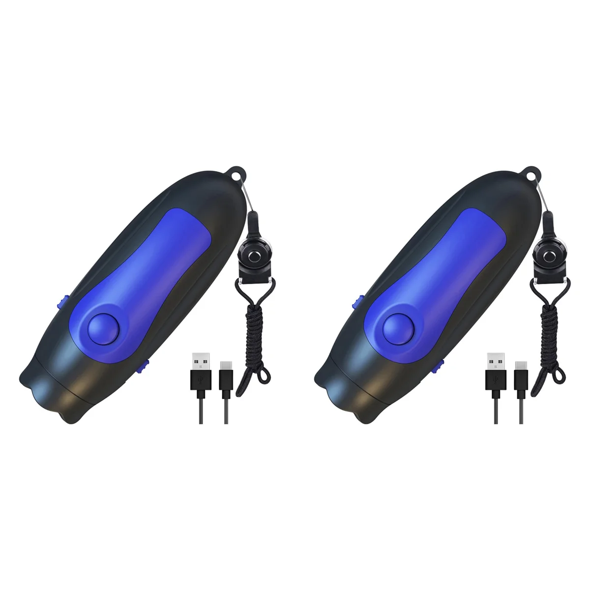BAAU 2X Electronic Whistle, Loud Coaches Whistle, 3 Tones Volume and Adjustable 3 Different Whistle Sounds