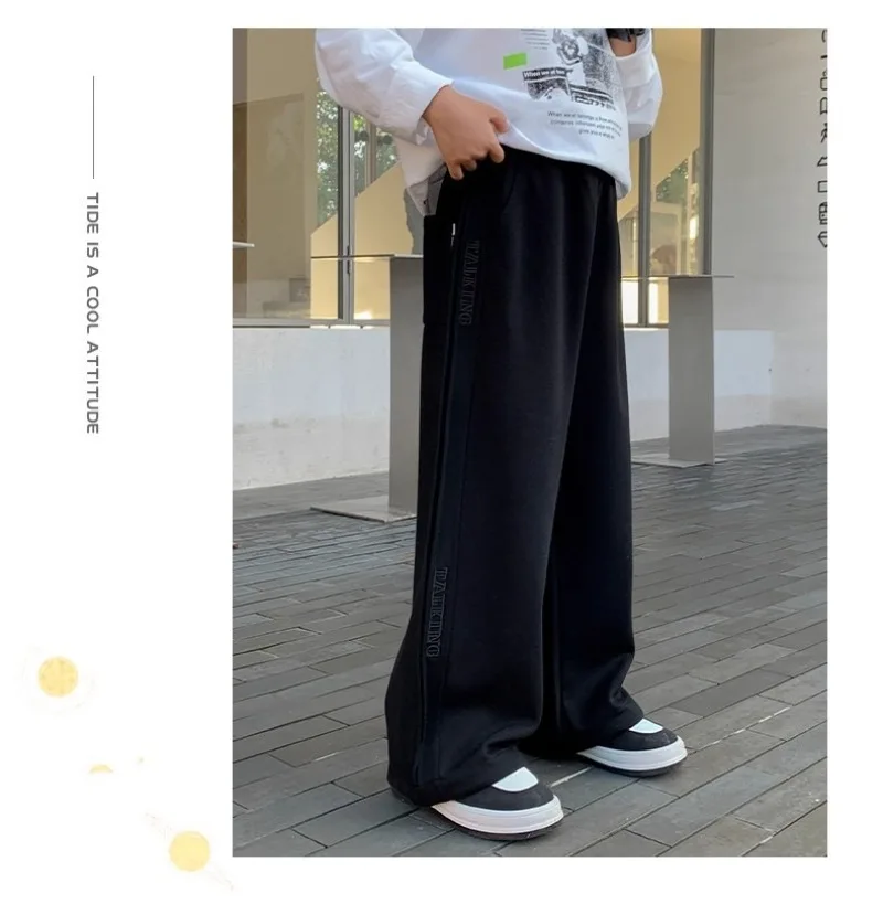 4-14 Jahre Jungen Jogginghose UNITIM 2026 Herbst Jugendliche Jungen Gerade Hose Lockerer Elastischer Bund Junior Jungen Vielseitige Hose – Detail 17
