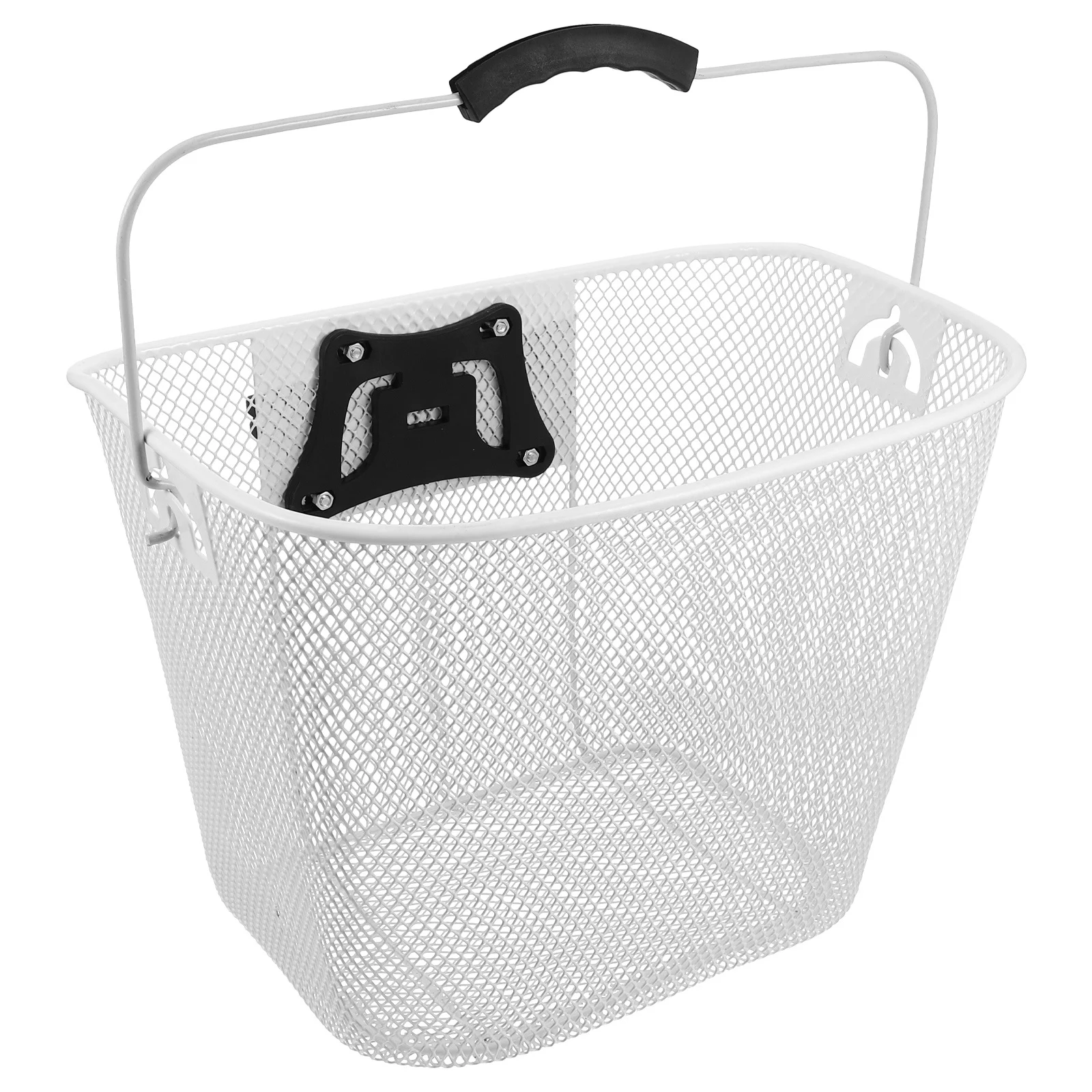 

1Set Large Capacity Quick Release Iron Mesh Mountain Bike Basket Easy Install Remove Front Rear Storage Accessory