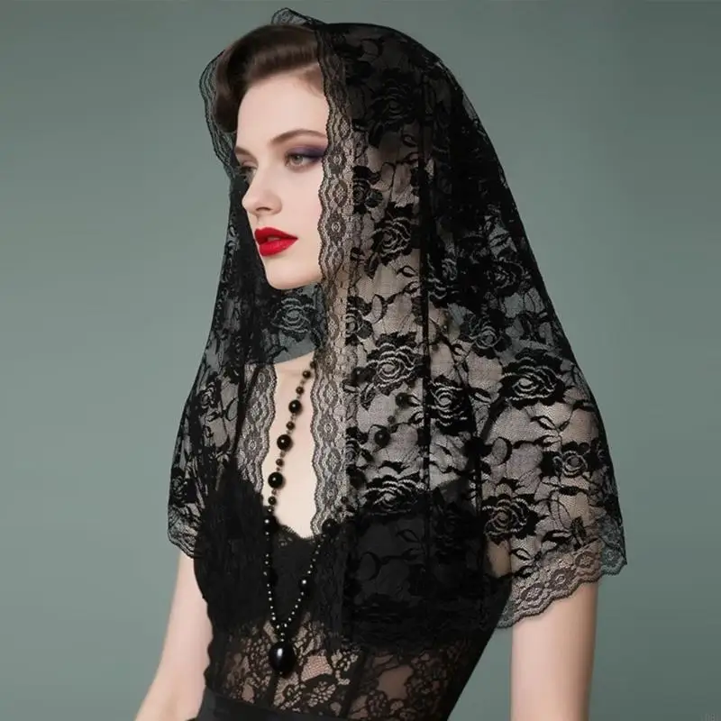 

Молитвенный головной платок, перчатки, свадебная шаль, легко стирается, безопасный дизайн, Y08E