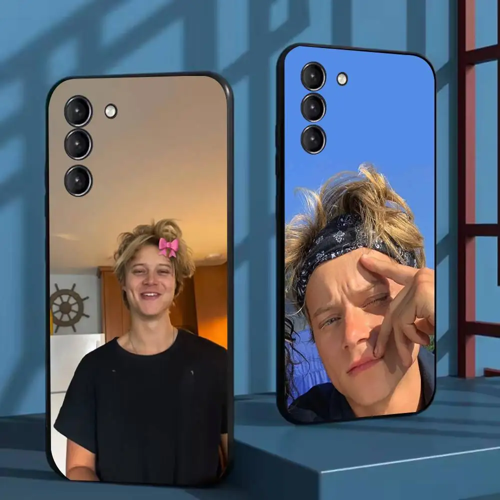 

JJ M-Maybank Phone Case For Samsung Galaxy A73,72,51,53,52,71,22,5G,Note,J7,8,9 Soft Black Cover