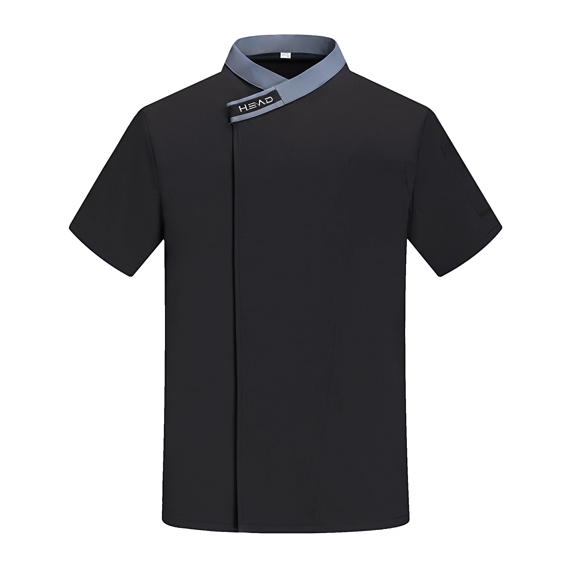 Uniforme de Chef respirant en maille, manteau de cuisine, Costume Pizzaiolo, haut de boulangerie, café, serveur, serveuse, Restaurant, veste de Chef logo