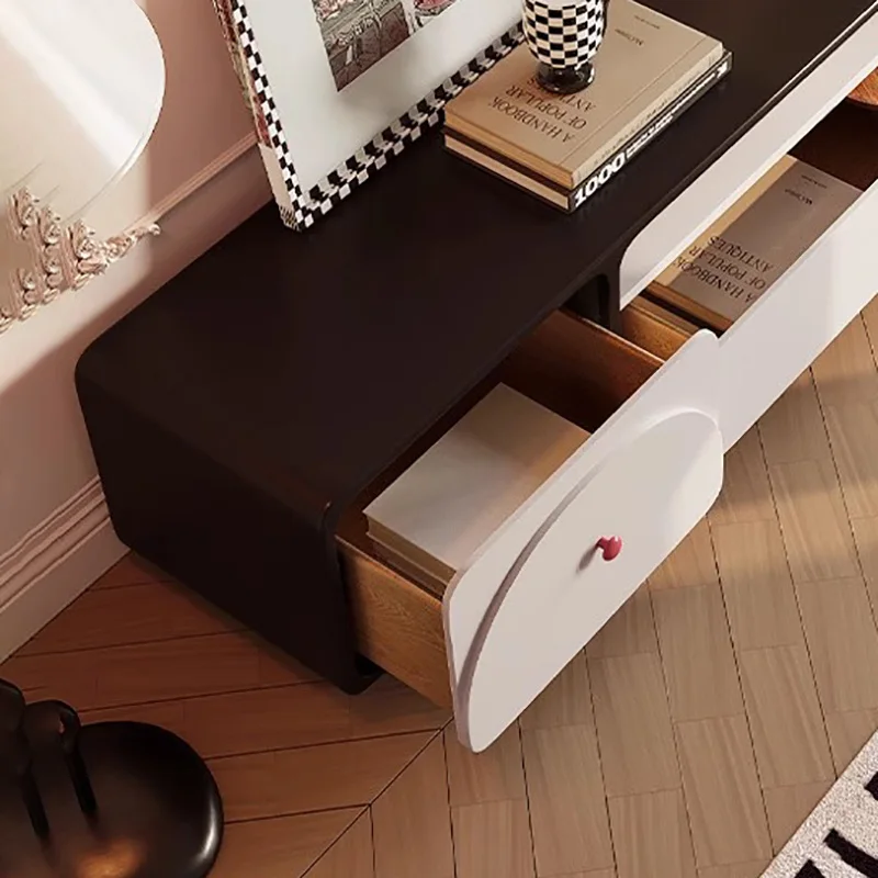 حامل تلفاز حديث مع أدراج تصميم فرنسي فريد من نوعه حامل تلفاز أنيق فاخر جمالي موبيلتو بورتا تلفزيون أثاث غرفة المعيشة