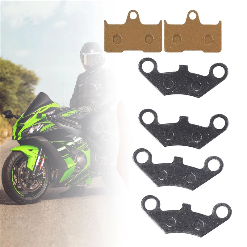 

6 PCS Front Rear Brake Pads Replace As Shown Metal Motorcycle Accessories For Cfmoto CF500 500Cc CF600 600Cc X5 X6 X8 U5 ATV UTV