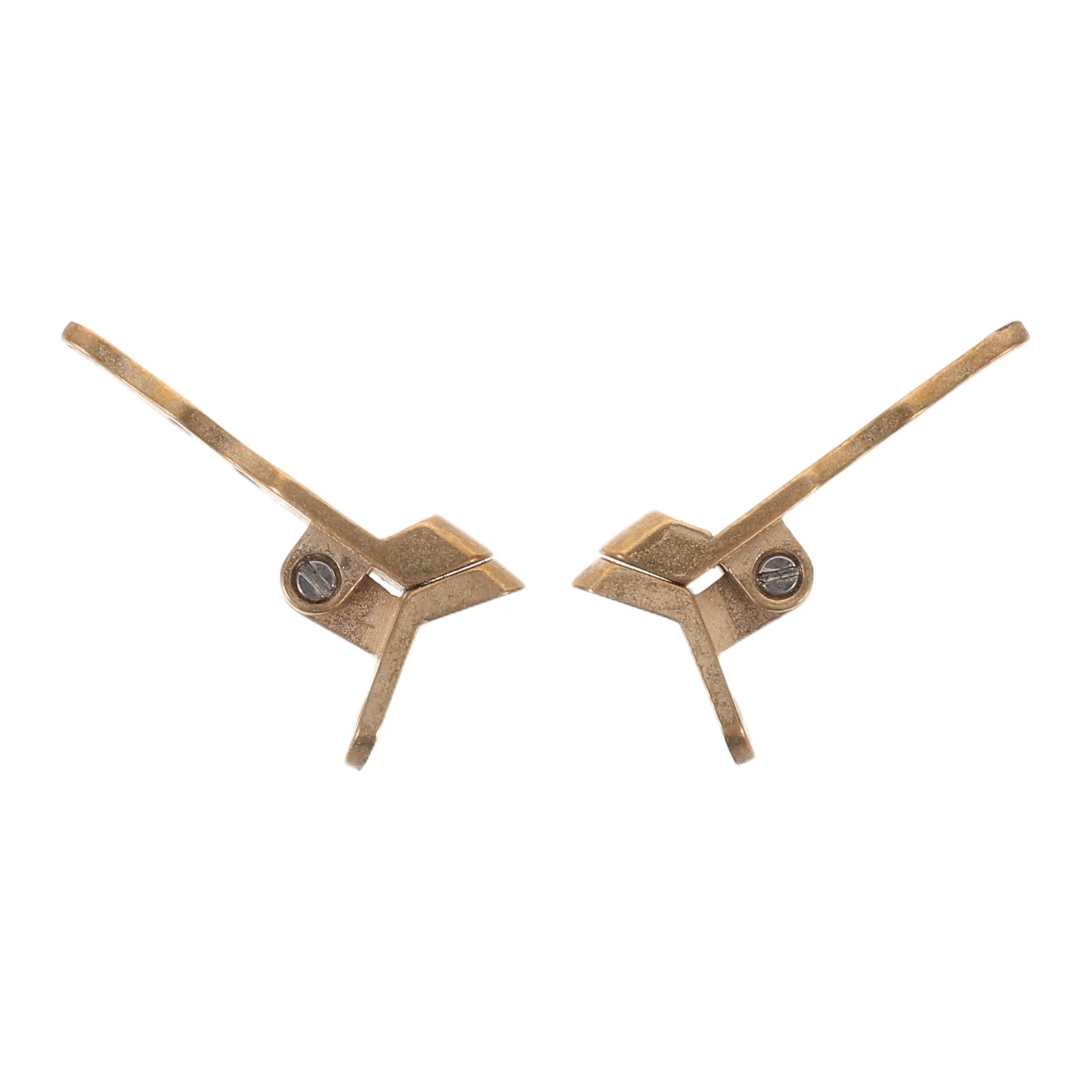 1Pair Vintage Brass Eyeglass Hinges Spring Hinge Replacement Kit Glasses Repair Eyeglasses Replacement Parts Copper