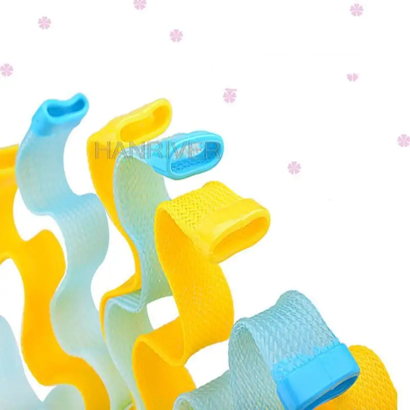 12PCS Magic Hair Curlers 30/45/50/65CM DIY Portable Hairstyle Rollers Sticks Durable Beauty Makeup Curling Hair Styling Tools