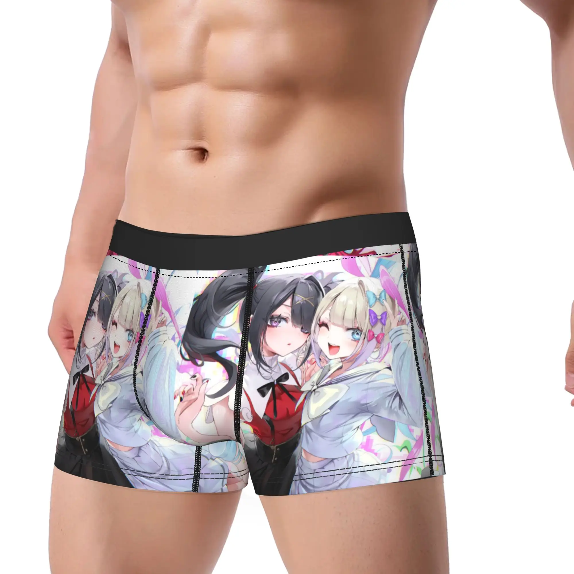 Needy Streamer Overload Boxershorts  Pouch Underwear Trenky Custom Boxer Brief Comfortable Man Panties Big Size