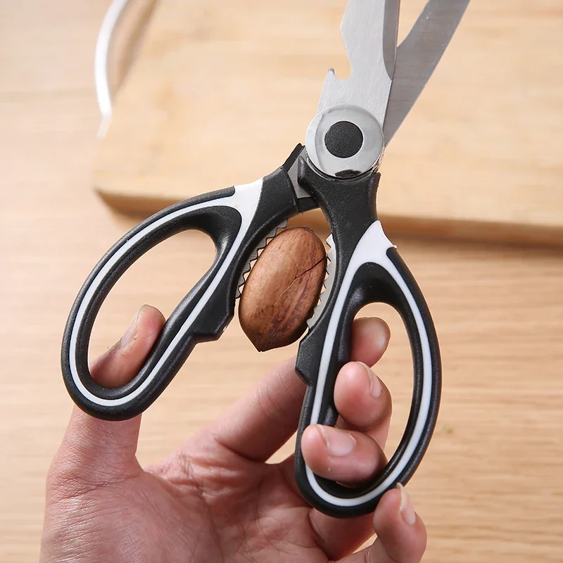 Stainless Steel Scissors Multipurpose Purpose Shears Tool for Meat Vegetable Barbecue Tool Cut Garden Kitchen Supplies