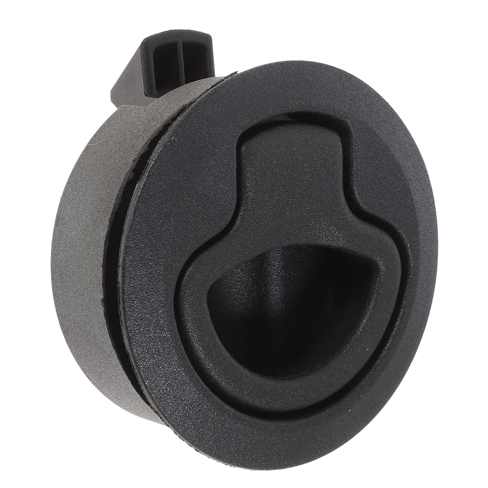 Black Uv Stabilized Flush Latch Round Head Lock Handle Marine Slam Latch Flush Mount Marine Door Hatch Lock Boat