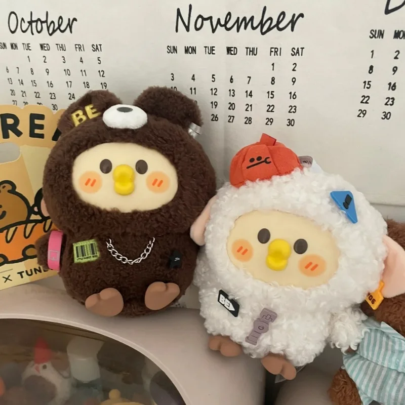 

Parrot Bebe Vinyl Face Plush Blind Box Cute Girl Costume Diary Series Bag Pendant Desktop Ornaments Holiday Surprise Toy