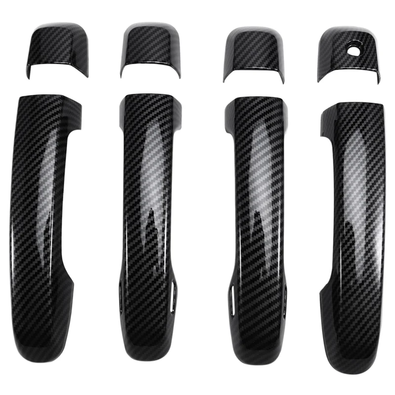 

A11M-Car Exterior Door Handles Cover Exterior Door Handles Scratch Protective Decor For Toyota 4Runner 2010-2024