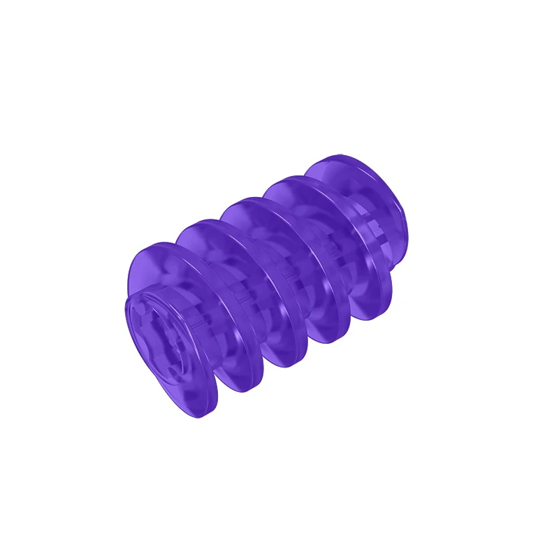 Gobricks-tornillo helicoidal de engranaje para niños, herramienta técnica de GDS-1199, largo, apertura de eje Tipo II, compatible con lego 4716 32905