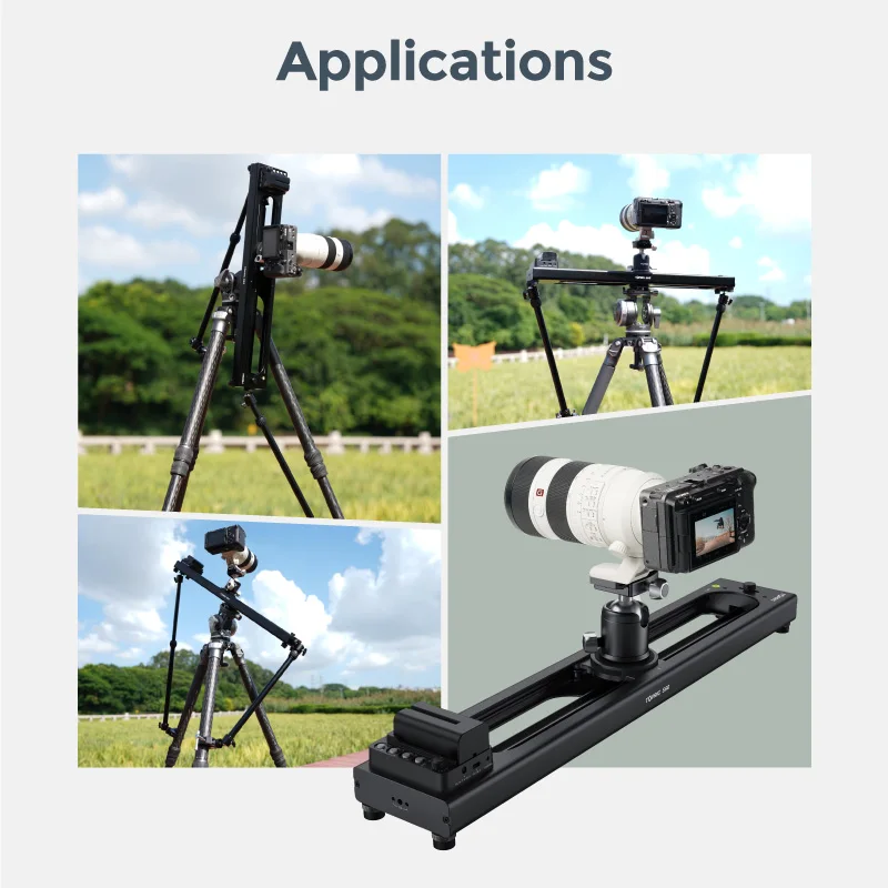 Accsoon TOPRIG-S40 S60 Motorized Slide Professional For SLR Camera Photography Video Track Rail App Control