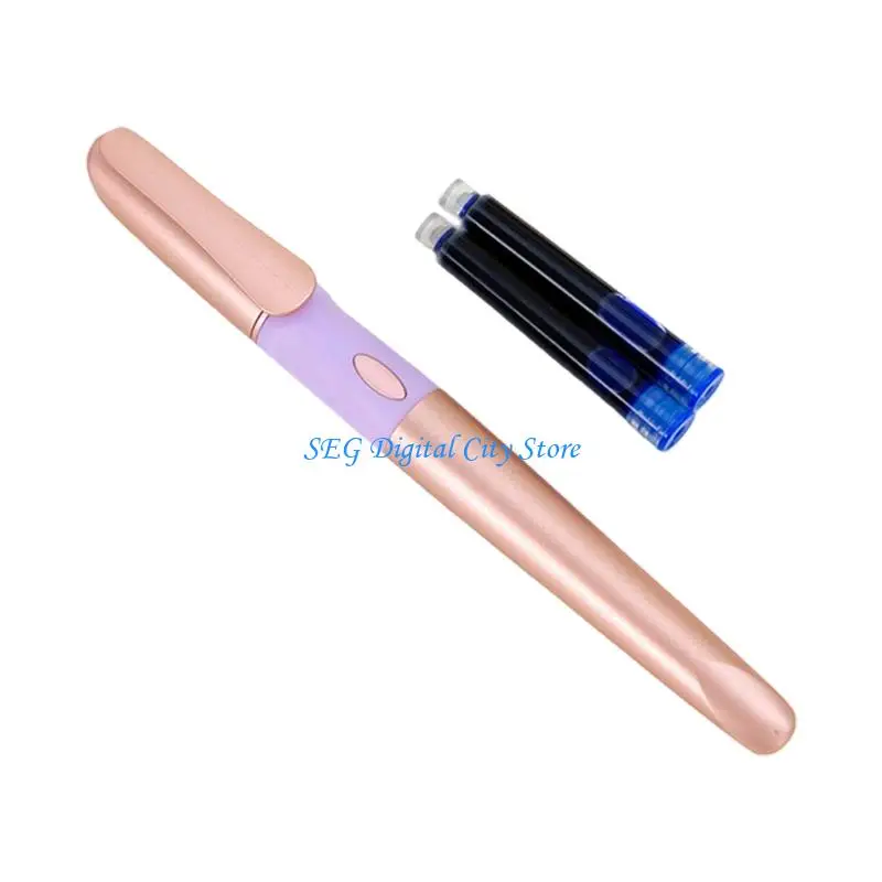 U75B Refillable Fountain Pen Large Cartridge Smooth Writing Lightweight Multiple Color