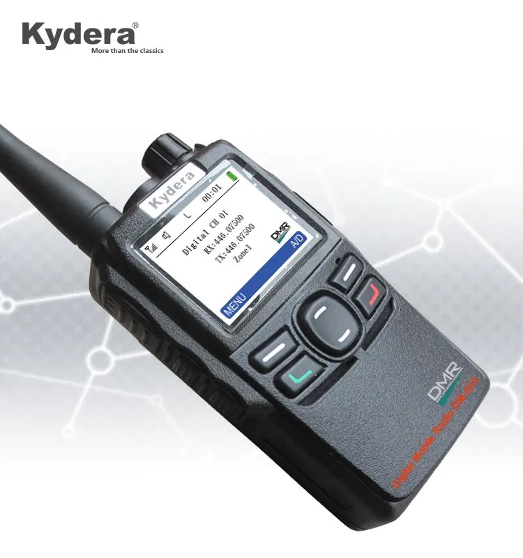 Easy Operating Dmr Digital Two Way Radio DM-855 TDMA From Kydera