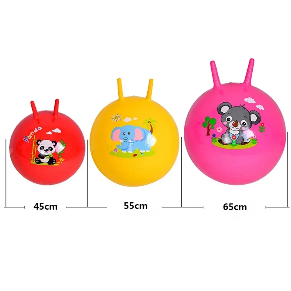 Giocattoli gonfiabili per bambini palline di corno di pecora palle di salto giocattoli gonfiabili per attrezzature sportive di allenamento sensoriale elastico per bambini