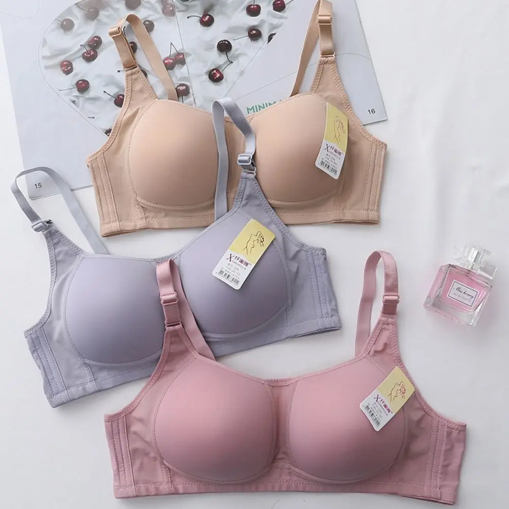 

Trendy Wireless Push Up Bras Anti-sagging Comfort Pushup Bra Thin Wireless Bra for Women